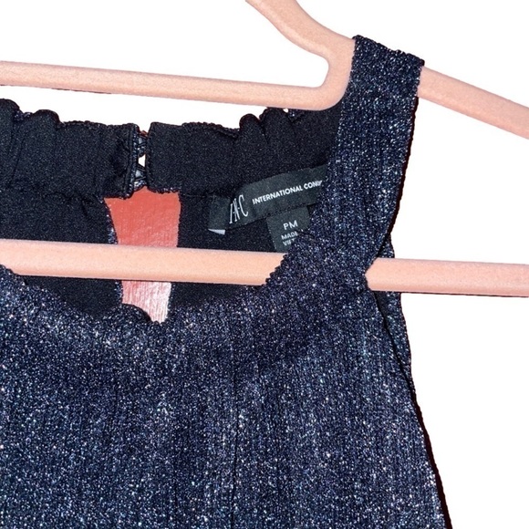 INC deep twilight tank top size pet med NWT - Picture 4 of 6